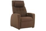 The Positive Posture Luma Coffee Fabric Zero  Gravity Recliner