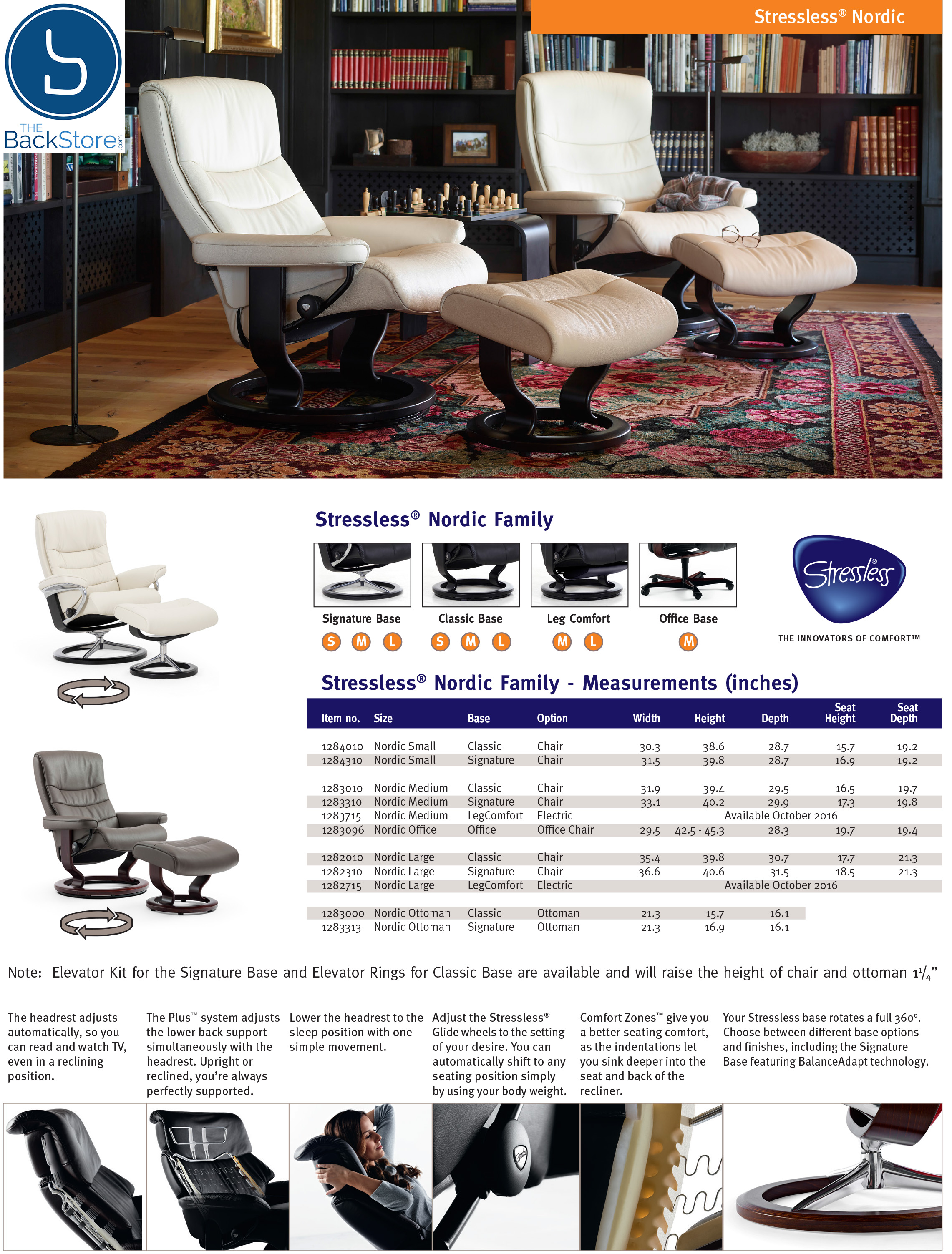 Stressless nordic signature discount