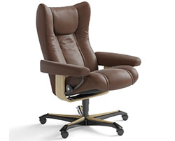 Stressless Wing Office Desk Chair Recliner 