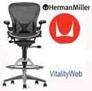 Herman Miller Aeron chair for the Home.  Herman Miller Embody, Mirra, Celle, Eames Chairs and Eames Lounge Chair Seating.