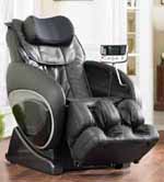 Cozzia 16027 Feel Good Shiatsu Zero Gravity Massage Chair Black