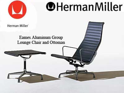 Eames Aluminum Group Lounge Chair by Herman Miller