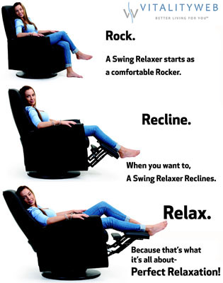 Fjords Atlantis Relaxer Ergonomic Swing Recliner Chair Norwegian Scandinavian Lounger.