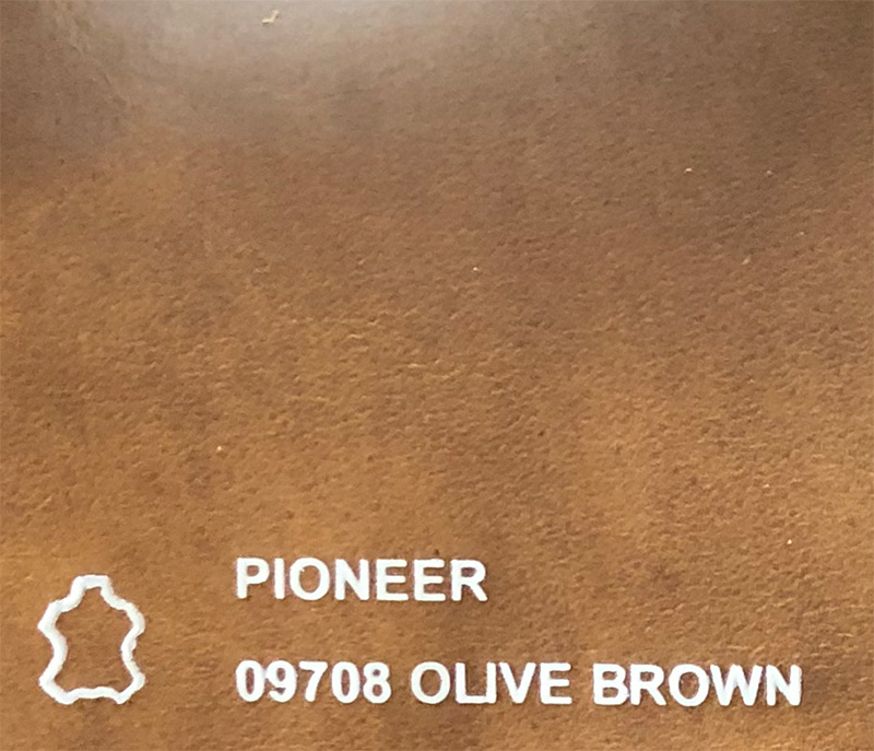 Stressless Pioneer 09708 Olive Brown Leather