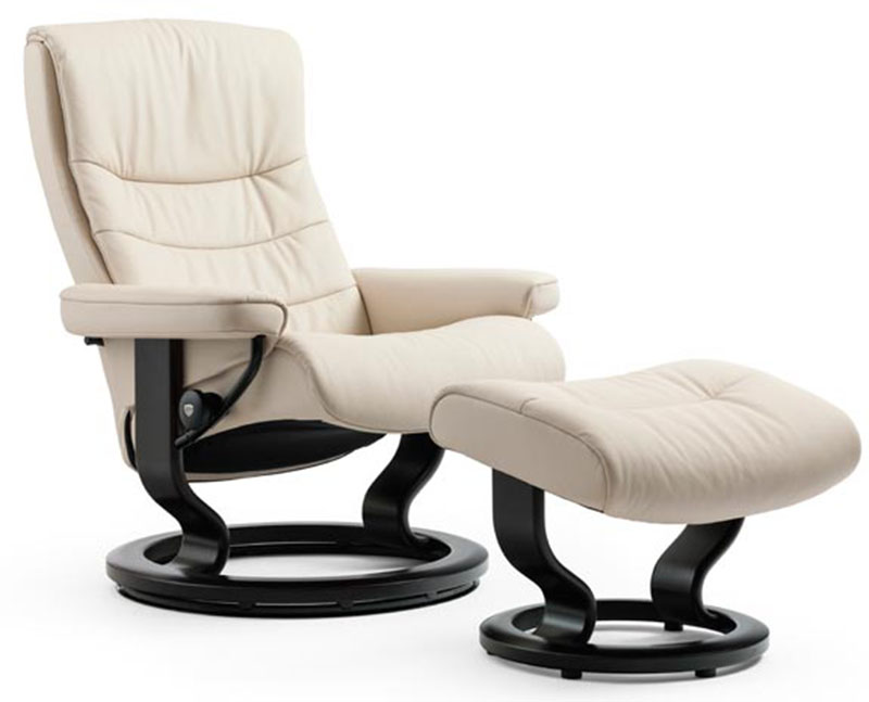 Stressless Nordic Power LegComfort Footrest Recliner Chair by Ekornes