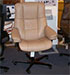 Stressless Mayfair Paloma Sand Leather Office Desk Chair