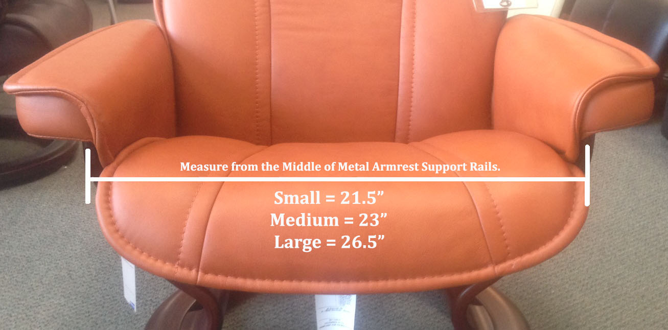 Stressless Recliner Chair Size Guide Measurement How Do I Determine The Size Ekornes Stressless Recliner Chair I Have
