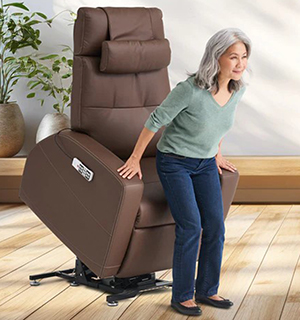 Human Touch Laevo ZG Zero Gravity Massage Chair Recliner with Lift Assist