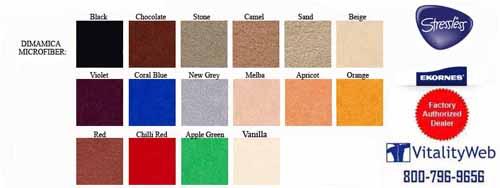 Ekornes Leather Color Chart