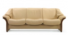 Stressless Eldorado 3 Seat Low Back Leather Sofa Ergonomic Couch by Ekornes