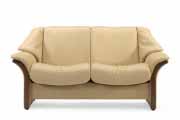 Stressless Eldorado 2 Seat LoveSeat Low Back Leather Sofa Ergonomic Couch by Ekornes